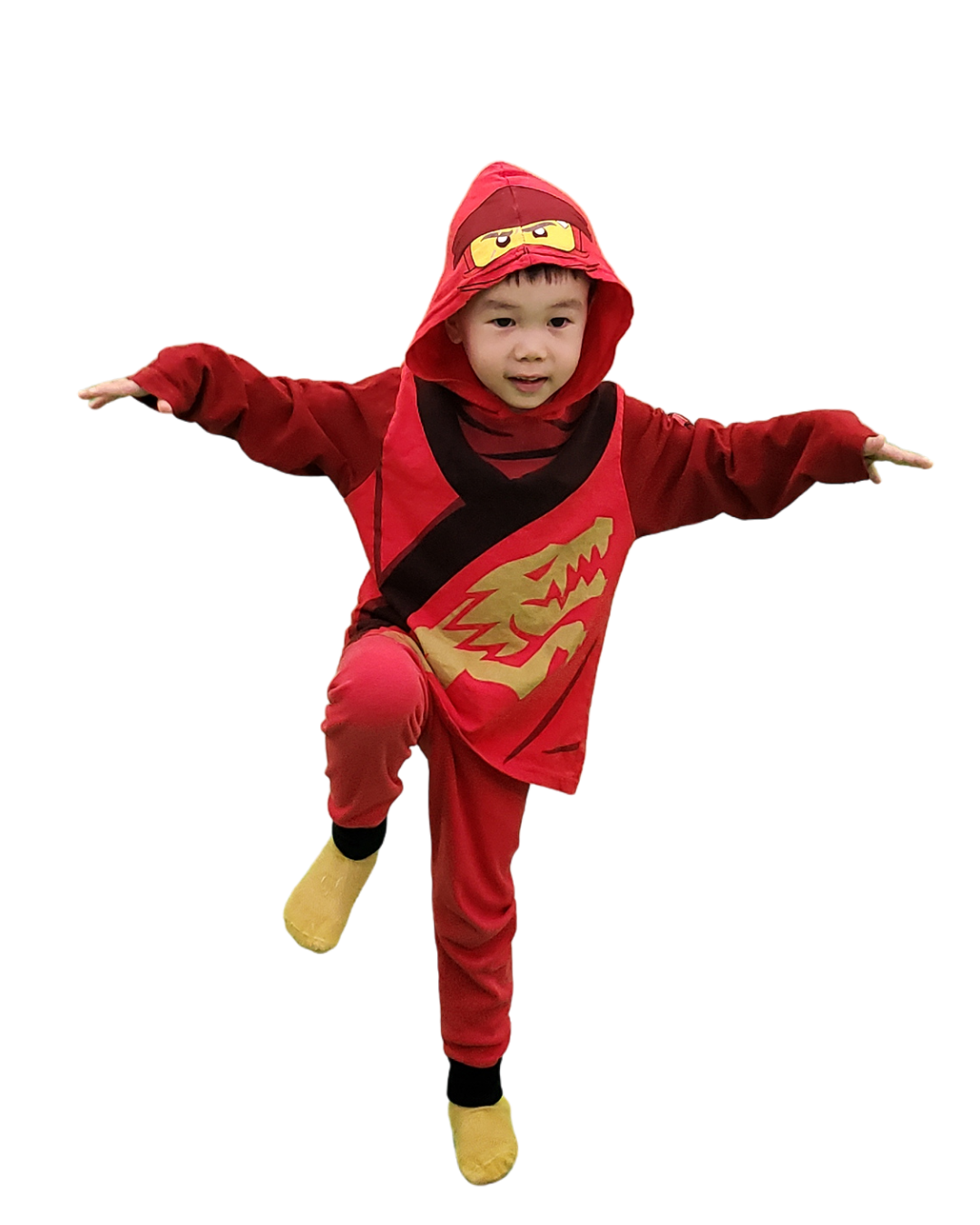Lee leaping